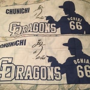 CHUNICHI DRAGONS OCHIAI TOWELS TENUGUI